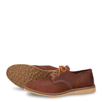 Red Wing Weekender Oxford Muleskinner Leather Oxford Schoenen Heren DonkerBruin - 3306